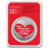 coca cola 1 oz silver colorized valentine round in tep 308070 obv