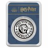 harry potter 1 oz silver colorized gringotts medallion with tep 293906 slab