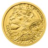 Zlatá mince 1/25 oz Český lev 2025