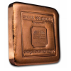Copper bar Geiger original 1000 g casted .9999 3D