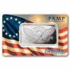 Stříbrný slitek 1 oz 250 výročí Ameriky PAMP
