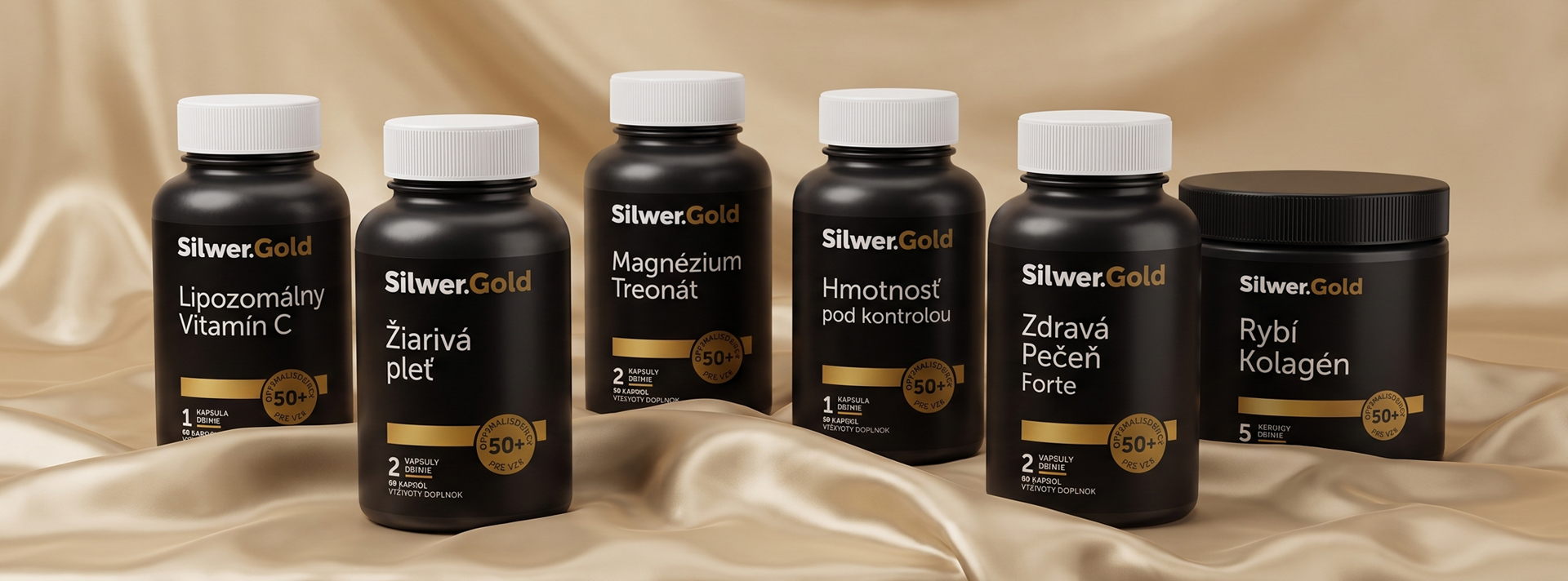 Silwer Gold. Nová línia výnimočných výživových doplnkov