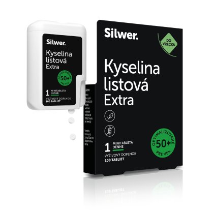 3D SILWER Kyselina Listová 800mcg