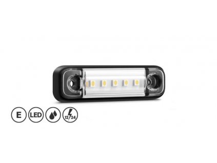 Svítilna LED 12/24V bílá