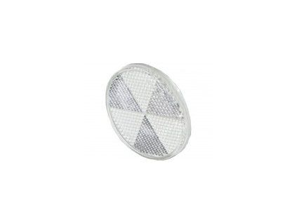 Odrazka bílá samolepící 60 mm