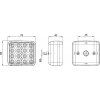 Světlo zadní couvací LED FT-041
