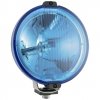 Světlo dálkové modré LED kroužek chrom