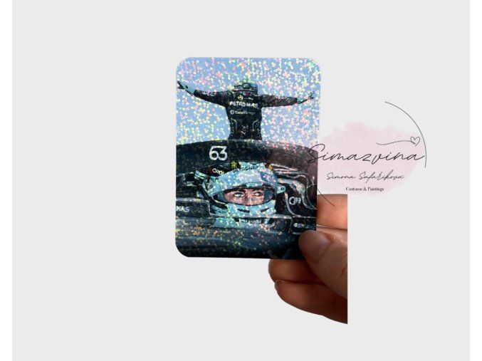 Georgie - Samolepka třpytivá