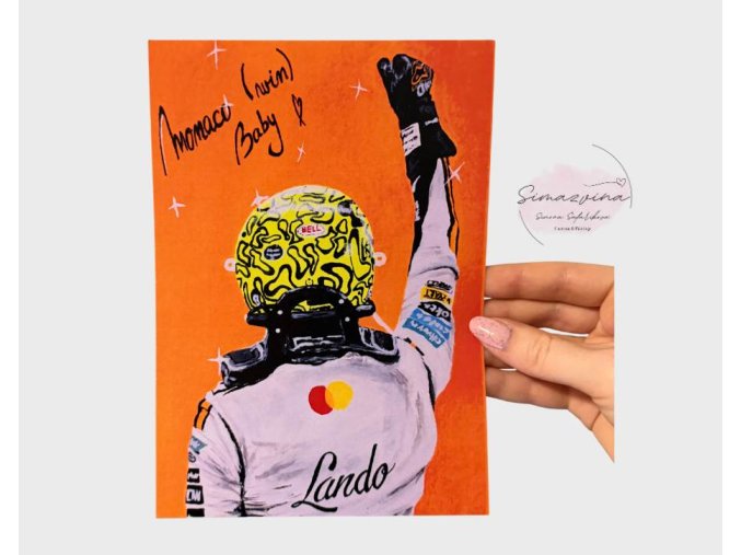 A5 print - LN Monaco win 2025