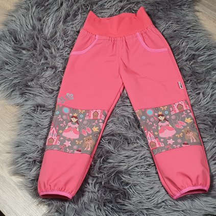 Dívčí softshellové kalhoty, velikost 104.