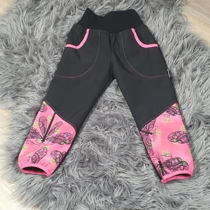 Dívčí softshellové kalhoty, velikost 98.