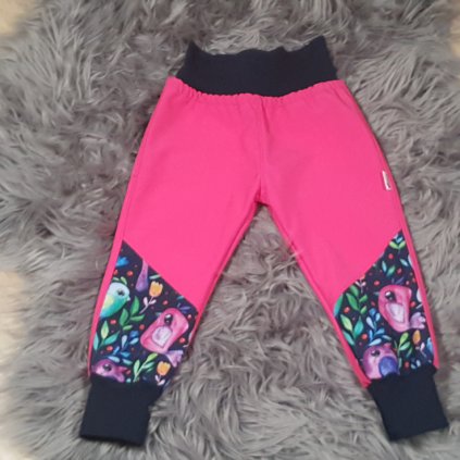 Dívčí softshellové kalhoty, velikost 86