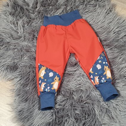 Chlapecké softshellové kalhoty, velikost  80