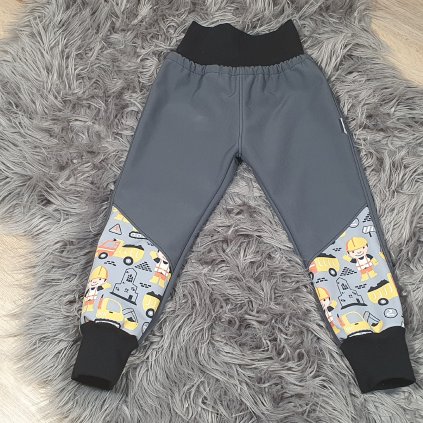 Chlapecké softshellové kalhoty, velikost 92.