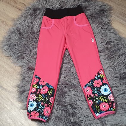 Dívčí softshellové kalhoty, velikost  122