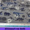 dino na šedé