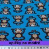 opičky modrá