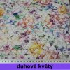 duhové květy