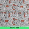 lišky v lese