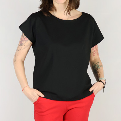 tričko Simple černé 3