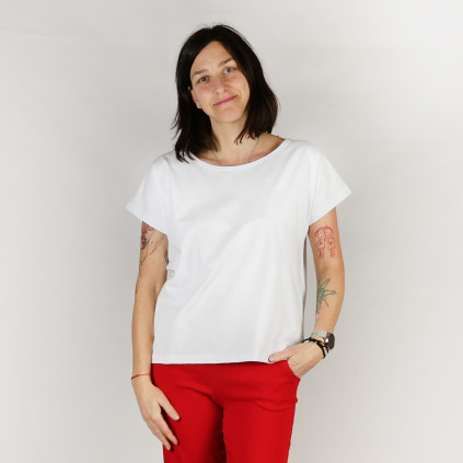 tričko Simple bílé