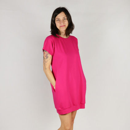 šaty Relax růžové 8