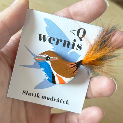 brož wernis slavík modráček 2