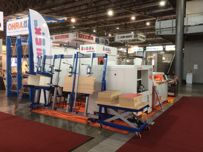 Účast na nábytkářském veletrhu WOODTEC v Brně