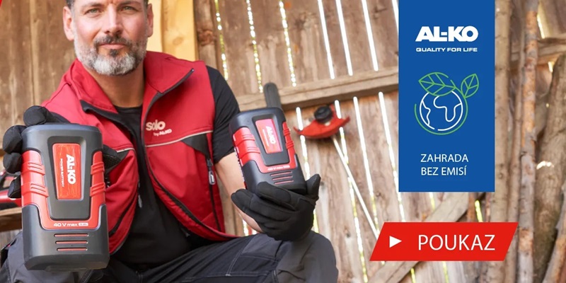 Druhý akumulátor AL-KO se slevou 50%