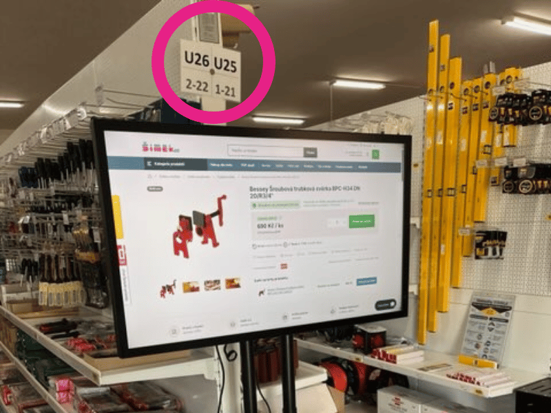 Na naší prodejně už nemusíte bloudit!