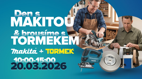 Den s Makitou + brousíme s Tormekem