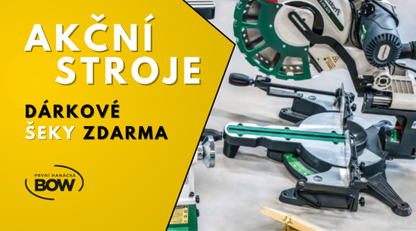 Akce BOW: silné stroje + šeky k nákupu