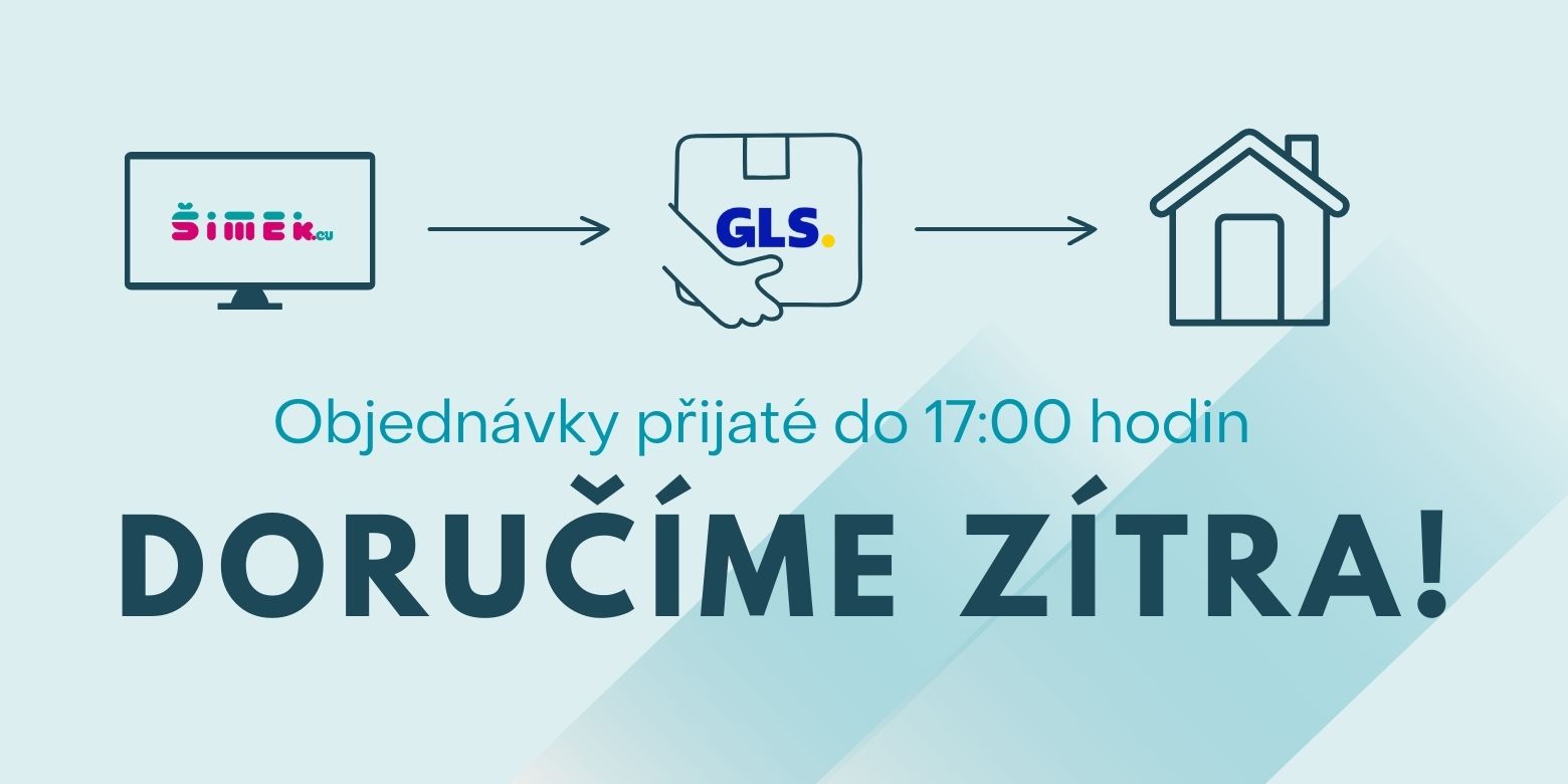 Objednávky do 17:00 doručíme už zajtra!