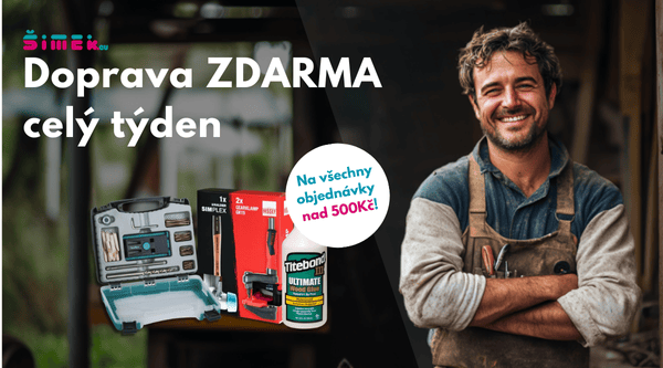 Doprava ZDARMA? Ano, a celý týden!