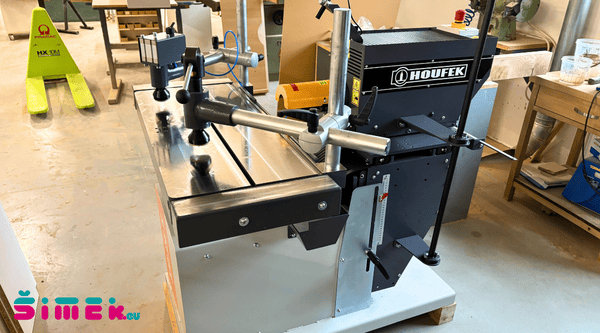 Uvedení stroje HOUFEK do provozu ve Slaném u Kladna