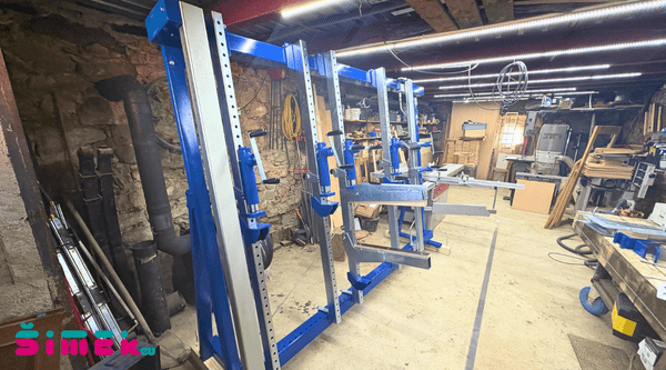 Uvedení rámového lisu Feichtner do provozu v Lčovicích