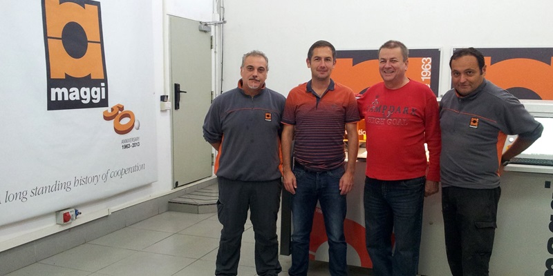 Předání ocenění za spolupráci MAGGI Itálie 2016