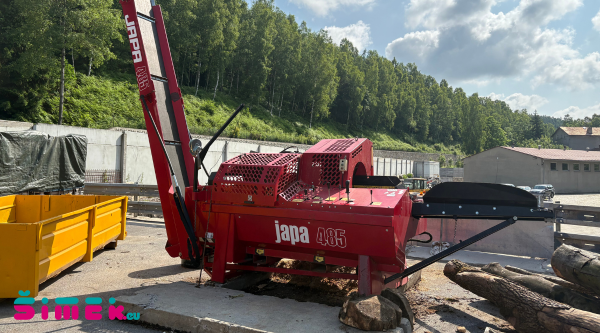 Výmena oleja a servis štiepačky Japa 485