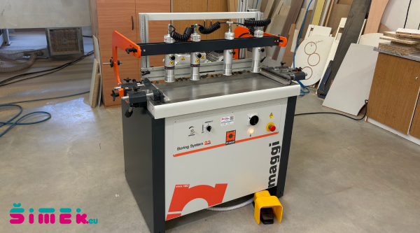 Instalace vícevřetenové kolíkovačky BORING 23