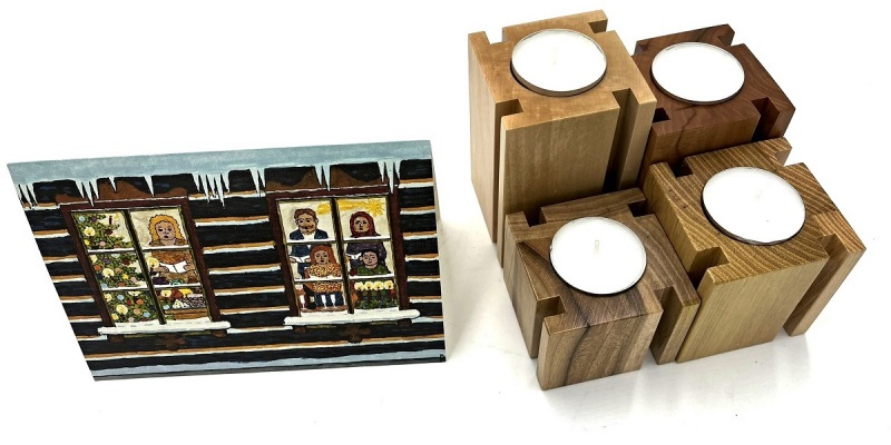 Svícen vyrobený naším zákazníkem