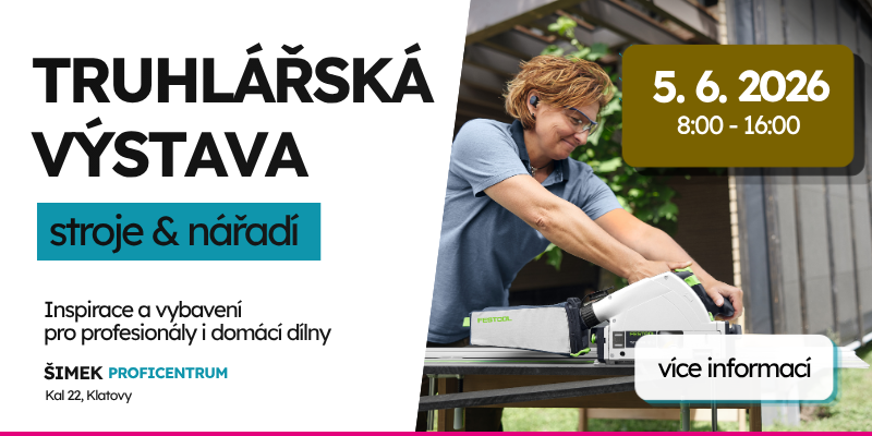 Truhlářská výstava ŠIMEK