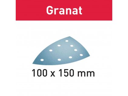 230864|||Hlavní obrázek Festool brusný papír Granat STF DELTA/9 P120 GR/100 - 100 ks