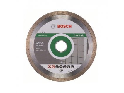 168931|||Hlavní obrázek Bosch diamantový řezný kotouč Standard for Ceramic 150x22,23x7 mm