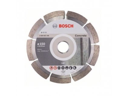 168921|||Hlavní obrázek Bosch diamantový dělicí kotouč Standard for Concrete 150x22,23x10 mm