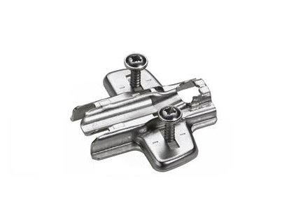 Hettich Montážní podložka s rozpěrnými pouzdry a speciálními vruty, D=1,5 mm 9071596