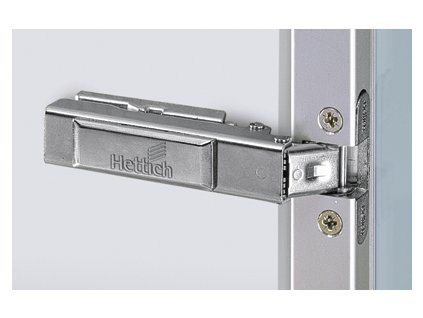 168131|||Hlavní obrázek Hettich Intermat 9936 pro dveře s hliníkovým rámem, Základna závěsu 4 mm, TA 22