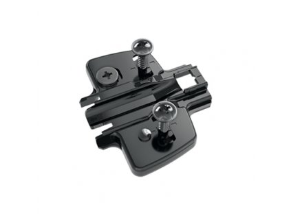 Hettich montážní podložka Hettich Direkt, naváděcí čepy, spec. vruty, černý obsidián, D=0.0 mm, Ø 5 x 7,5