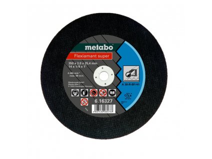 Hlavní obrázek Metabo řezný kotouč - ocel - pro CS 23-355 350x3 mm