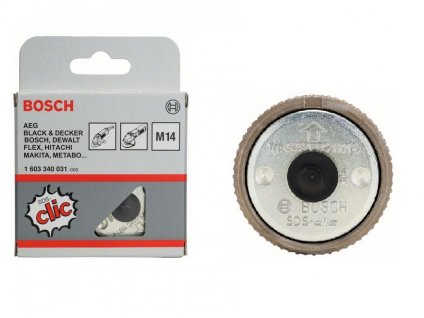 160326|||Hlavní obrázek Bosch matka rychloupínací M14 SDS-clic pro úhlové brusky