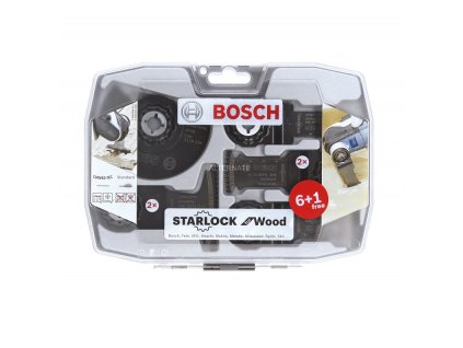 182407|||Hlavní obrázek Bosch Sada příslušenství Bosch STARLOCK na dřevo /bal.7ks/
